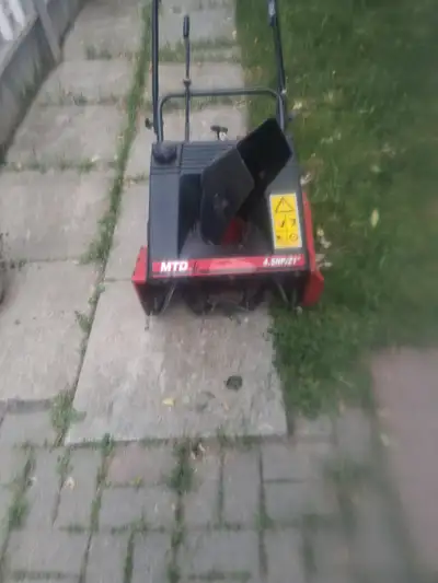 Snowblower mtd, View more