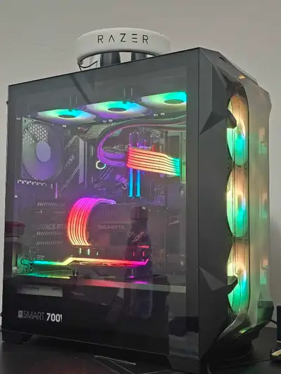 Gaming PC i7 12th (4070 -12) (DDR5-32GB Dual-7200mhz), View more