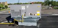 Rooftop heating and cooling commercial