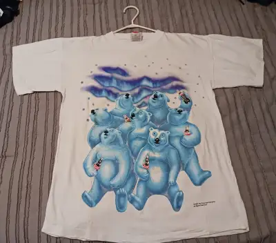 VINTAGE White 1994 Coke / Coca-Cola T-Shirt! NEW Condition!, View more