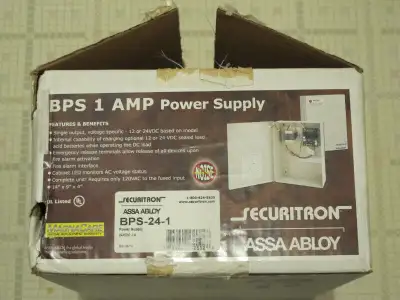 Assa Abloy BPS-24-1 Mag door lock power supply, View more