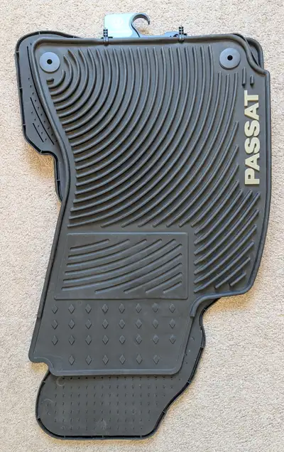 Complete set of authentic Volkswagen OEM All-Season "Monster Mats" for VW Passat B5 (1998-2005). Inc...