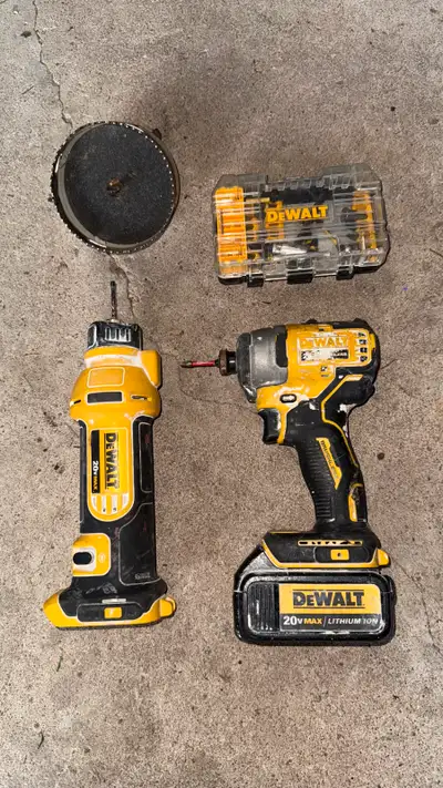 Dewalt Drills and drill bits, View more