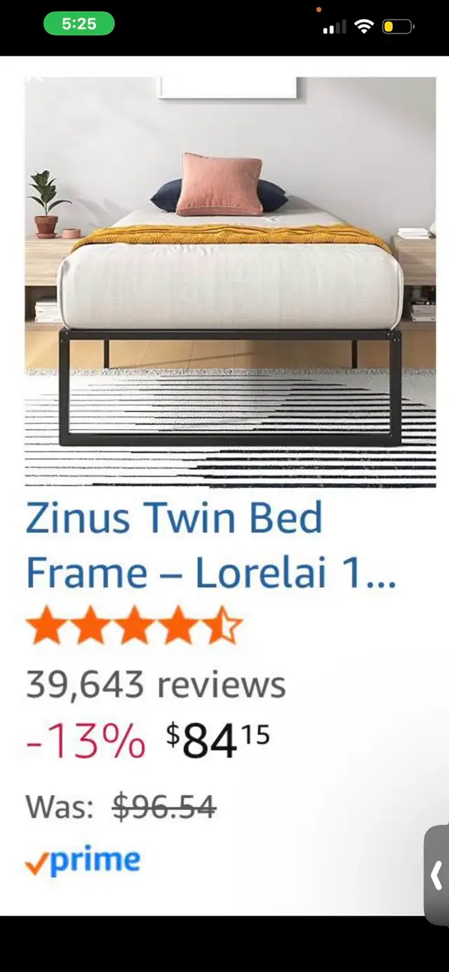 Twin/ Single Bed frame in Beds & Mattresses in Kingston - Image 4