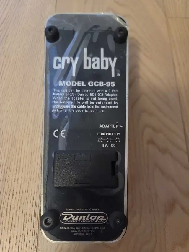 Dunlop Cry Baby Wah Pedal GCB-95 in Amps & Pedals in City of Toronto - Image 4