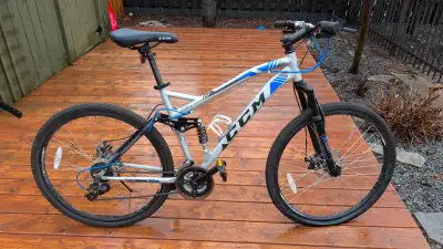 Vélo montagne CCM  pour fille ou femme a double suspension, View more