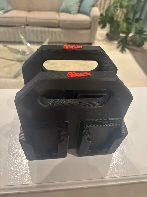 Custom Made Milwaukee M18 Battery Caddy Holder 4 Pack Packout in Power Tools in Markham / York Region - Image 4