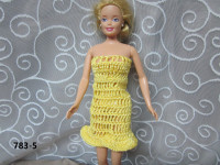 Handmade dresses for the fashion doll such as Barbie