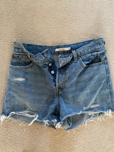 Womens Levis denim short, View more