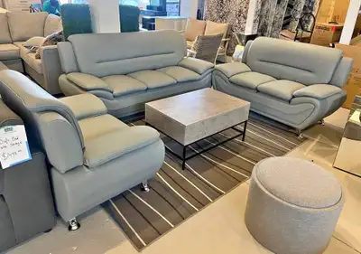 Brand New Leather 3+2+1 Sofa Set – Premium Quality, View more