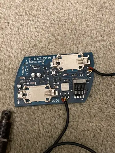 Swiss-made Schertler BlueStick Acou pickup, View more