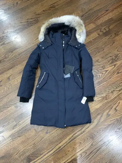 New Mackage Kerry Jacket Navy Women’s Size XS, View more