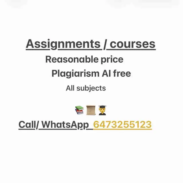 Assignment help