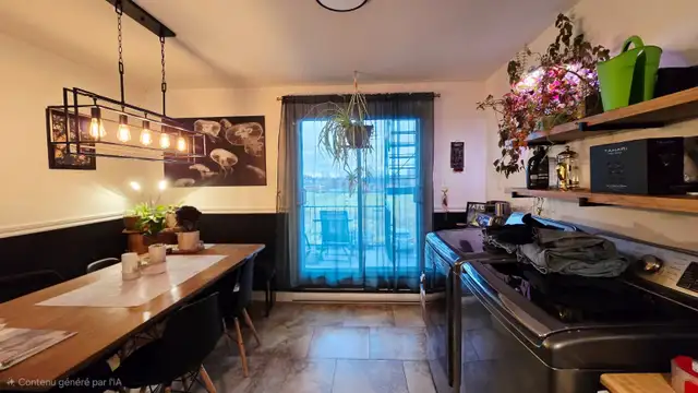 4 1/2 A LOUER LONGUEUIL COLLECTIVITÉ-NOUVELLE STYLE CONDO