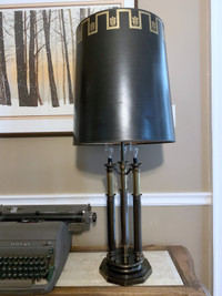 Vintage Stiffel Brass Bouillotte Lamp 