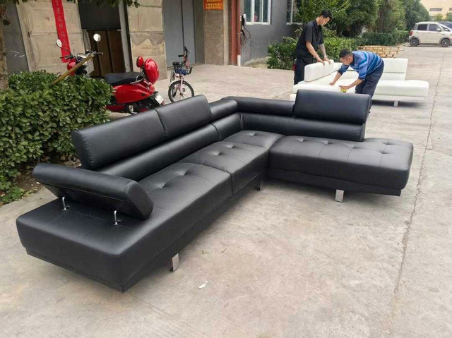 New leather Lshape sofa in Couches & Futons in Hamilton