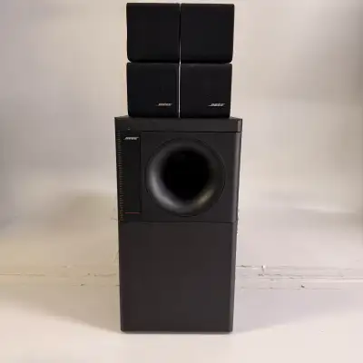 Bose Acoustimass 5 Series II speaker system in good working condition. Includes original Acoustimass...