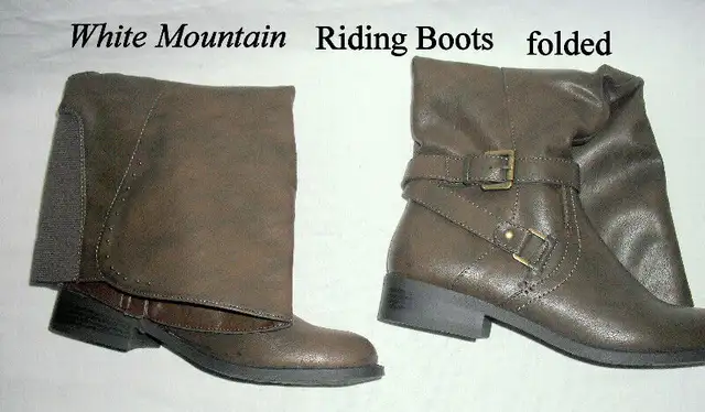 White Mountain knee hi boots, 9M-WC, brown, new, never worn in Women's - Shoes in City of Toronto - Image 11