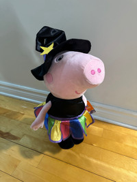 Peppa Pig Halloween stuffed animal
