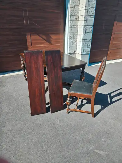 Table and chairs, View more