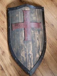 Knights Templar Shield Handmade 