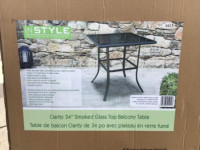 Patio Table, Brand New