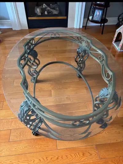 wrought  Iron coffe table set , View more