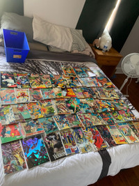 Comic book lot, selling as a whole