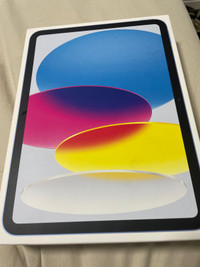 I pad (10th gen) Blue 64GB Wi-Fi 