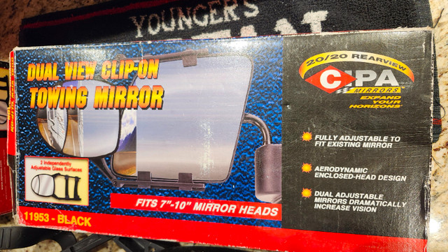 Dual view clip-on towing mirrors in Other Parts & Accessories in Napanee - Image 2