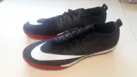 Nike Mercurial indoor soccer shoes, size 12 (mens)
