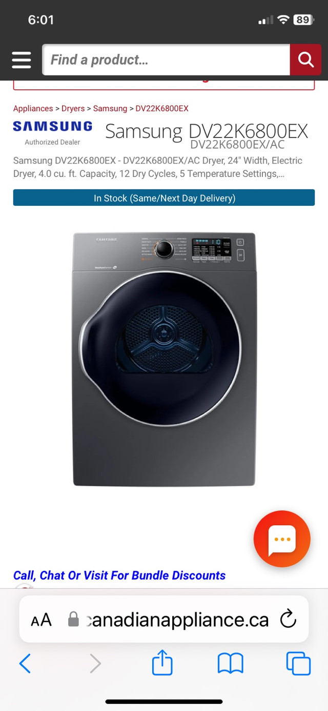 New washer and dryer  in Washers & Dryers in Kawartha Lakes