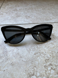Prada Women Black PR 01VS Sunglasses