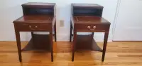 Vintage end tables 