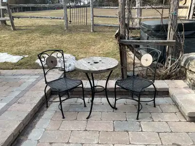 3 piece bistro set, View more