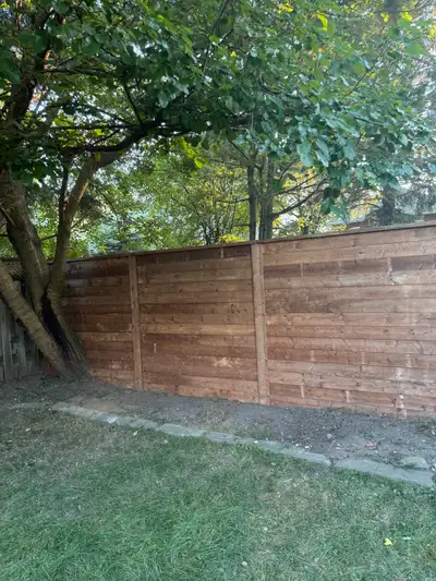 Fence Deck Fencing Railing Fence installation Wooden Fence Fence Post Privacy fence deck builder Dec...