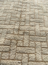 [Few Months Old]  Rug / Carpet beige - 55x105cm