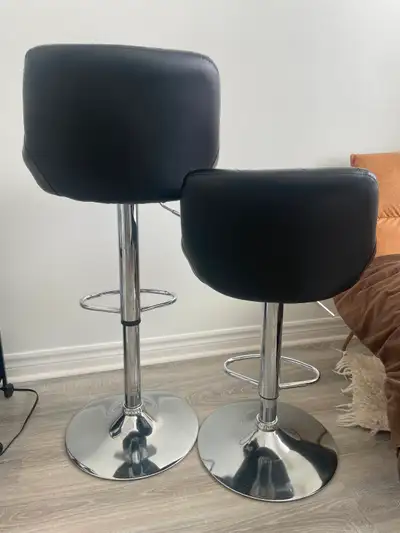 PU Leather adjustable bar stools, View more
