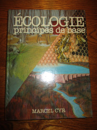 Livre "Écologie, principes de base" de Marcel Cyr