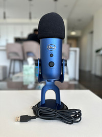 Selling my Blue Yeti Microphone with Pop Filter 