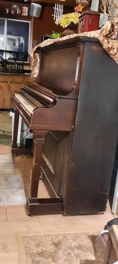 Free Canadian Made Antique Piano!, View more