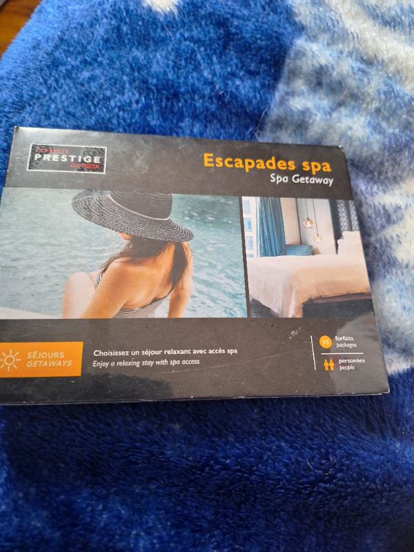 Escapades spa getaway for 2 gift box dans Autre  à Longueuil/Rive Sud