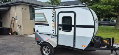 2019 Forest River Rockwood Geo pro 12RK travel trailer, ICE COLD Roof A/C, Heat, 2 Deep cycle Batter...