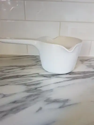 vintage corning measuring sauce pot, View more