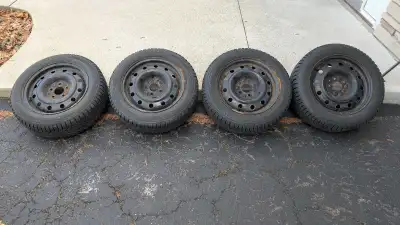 The tread is in great condition. There's a little rust on the rims. I've had these for a few years b...