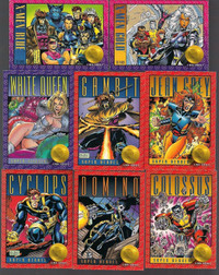 X-MEN SERIES 2 MARVEL SKYBOX 1993 COMPLETE 100 TRADING CARD SET