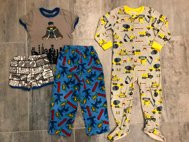 pyjama 4 ans garçon été et hiver dans Vêtements - 4T  à Ville de Québec