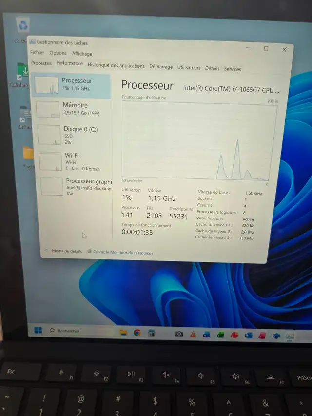 Microsoft Surface Pro 7 - Core i7 16gb ram 512 ssd Windows 11pr0 in iPads & Tablets in Longueuil / South Shore - Image 7