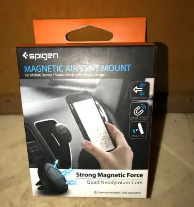 Spigen Air Vent Magnetic Car Mount Holder For Smartphones, View more