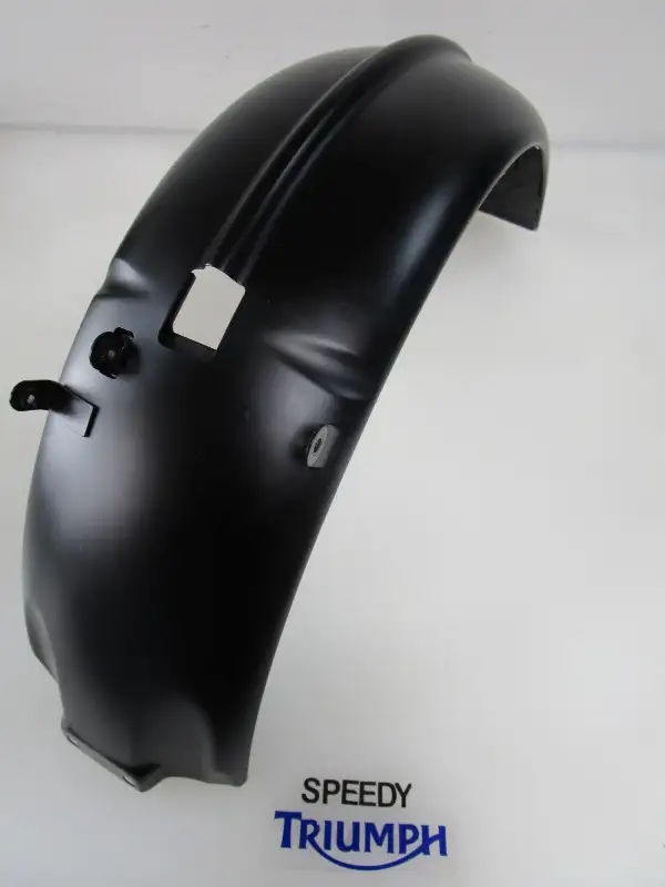 TRIUMPH BONNEVILLE BOBBER BLACK REAR MUDGUARD MATT JET BLACK T23 in Motorcycle Parts & Accessories in Markham / York Region - Image 3